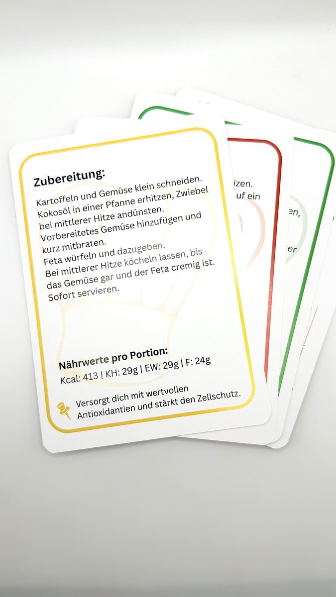 FoodPoker Karten – drei Kategorien für jeden Geschmack